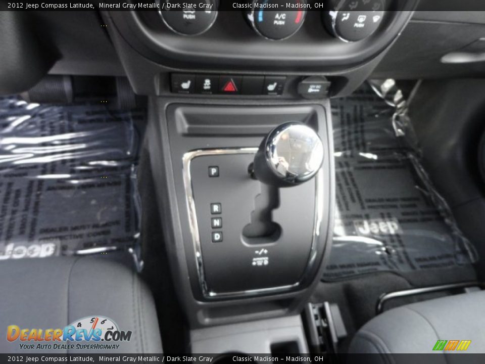 2012 Jeep Compass Latitude Mineral Gray Metallic / Dark Slate Gray Photo #5