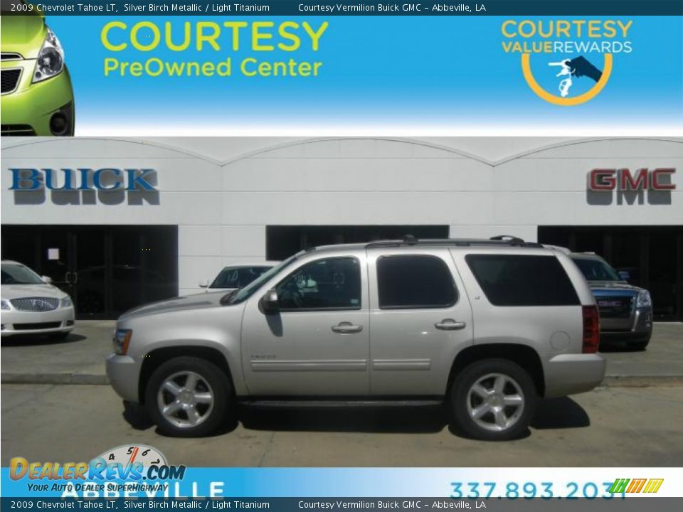 2009 Chevrolet Tahoe LT Silver Birch Metallic / Light Titanium Photo #1