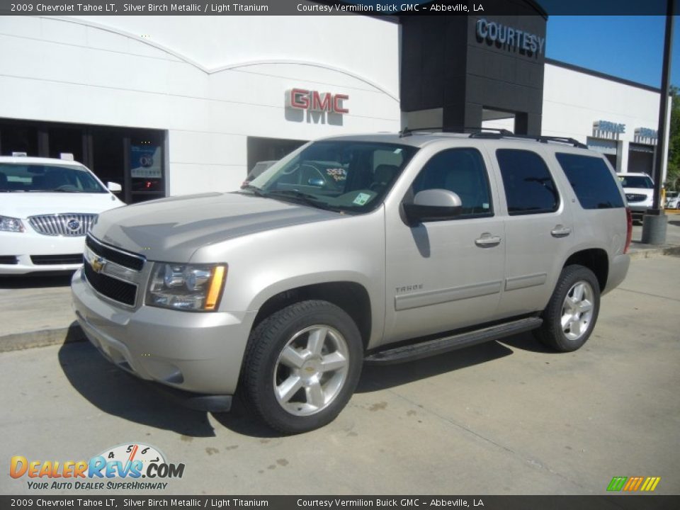 2009 Chevrolet Tahoe LT Silver Birch Metallic / Light Titanium Photo #2