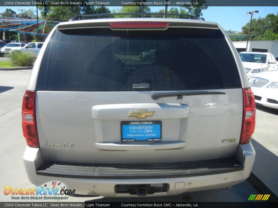2009 Chevrolet Tahoe LT Silver Birch Metallic / Light Titanium Photo #5