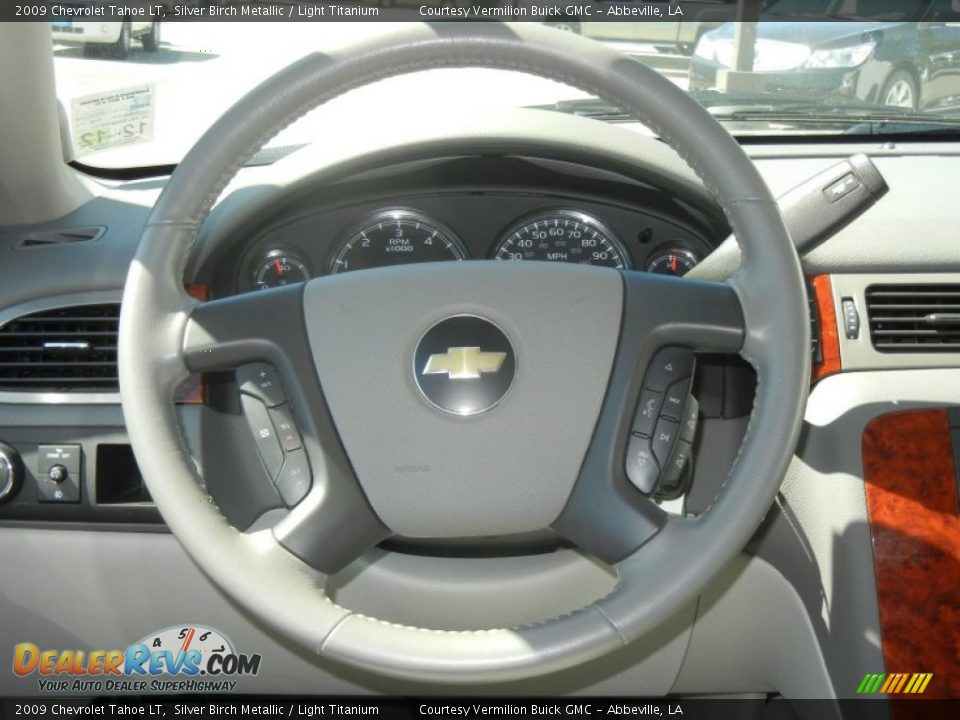 2009 Chevrolet Tahoe LT Silver Birch Metallic / Light Titanium Photo #7