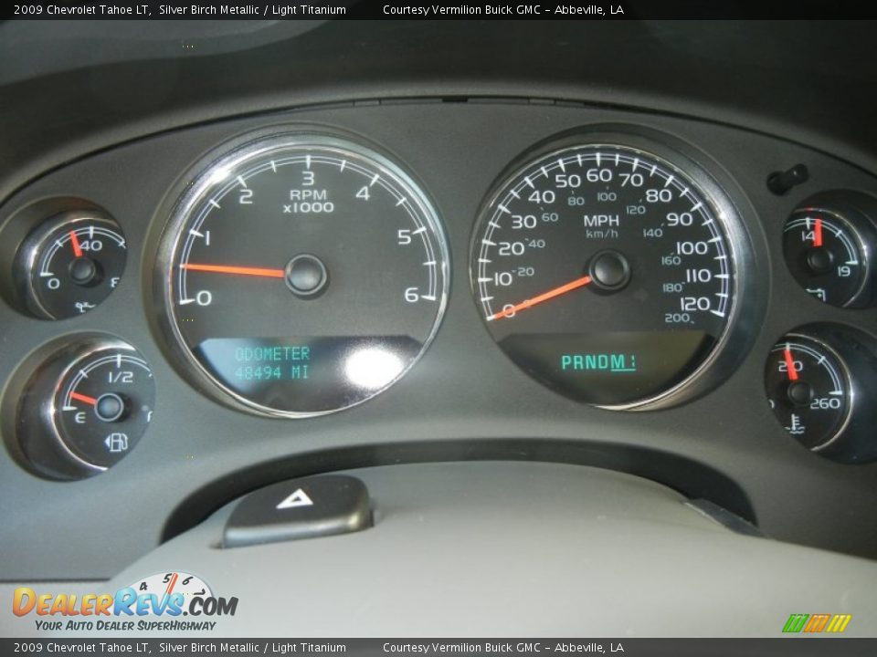 2009 Chevrolet Tahoe LT Silver Birch Metallic / Light Titanium Photo #14