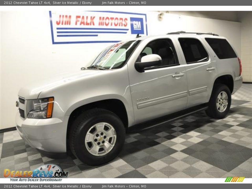 2012 Chevrolet Tahoe LT 4x4 Silver Ice Metallic / Ebony Photo #1