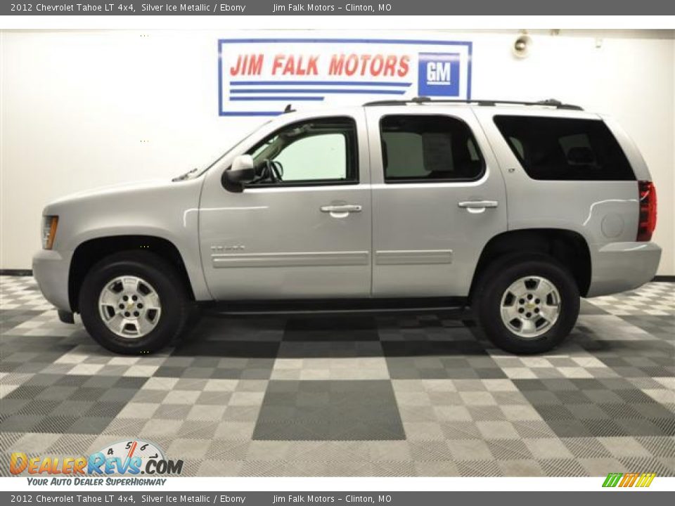 2012 Chevrolet Tahoe LT 4x4 Silver Ice Metallic / Ebony Photo #2