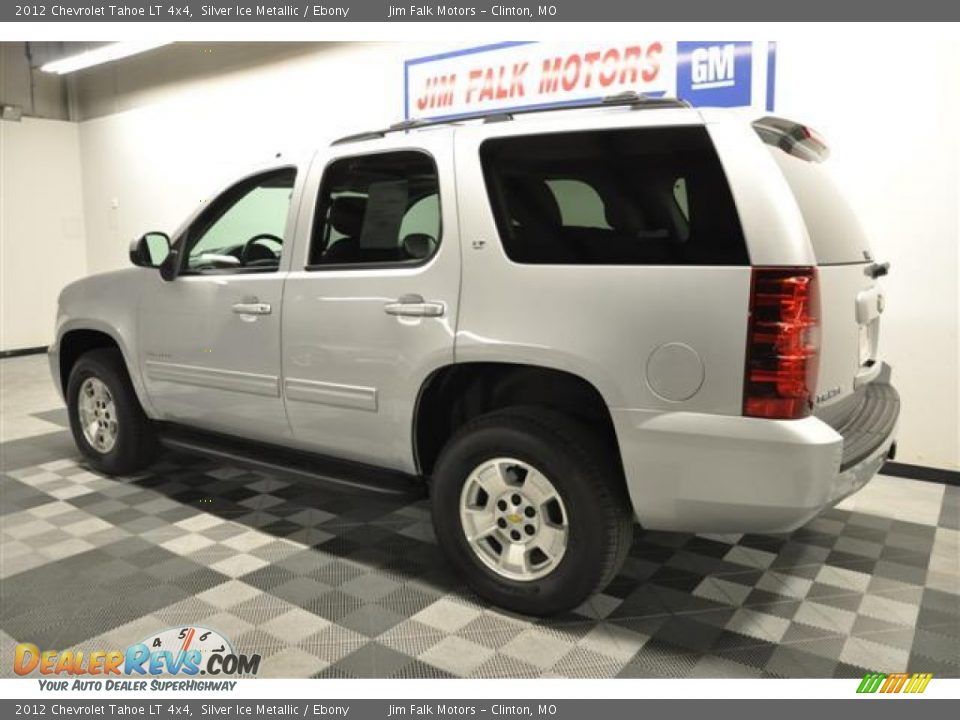 2012 Chevrolet Tahoe LT 4x4 Silver Ice Metallic / Ebony Photo #3