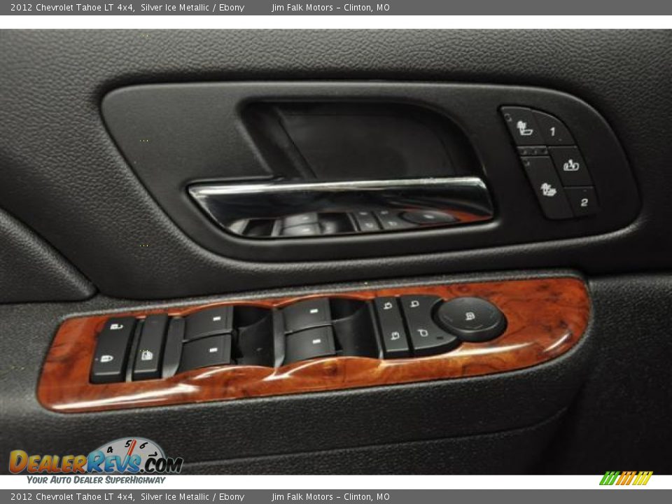 2012 Chevrolet Tahoe LT 4x4 Silver Ice Metallic / Ebony Photo #9