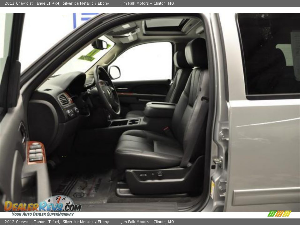 2012 Chevrolet Tahoe LT 4x4 Silver Ice Metallic / Ebony Photo #10