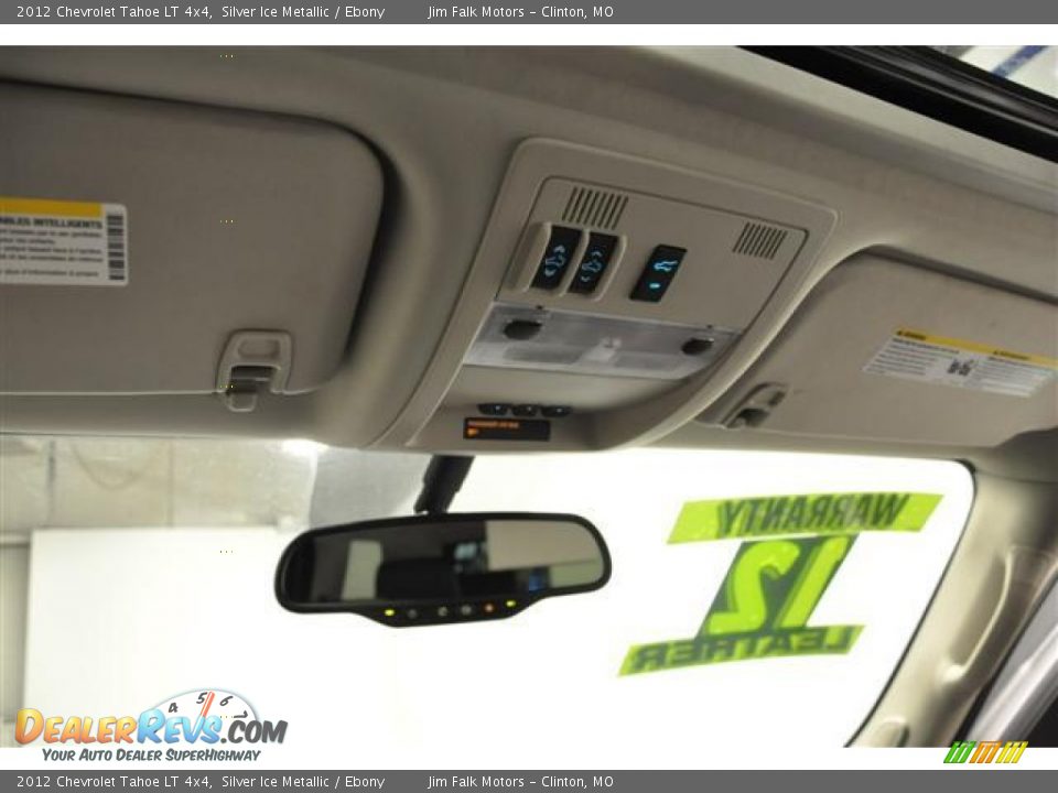 2012 Chevrolet Tahoe LT 4x4 Silver Ice Metallic / Ebony Photo #13