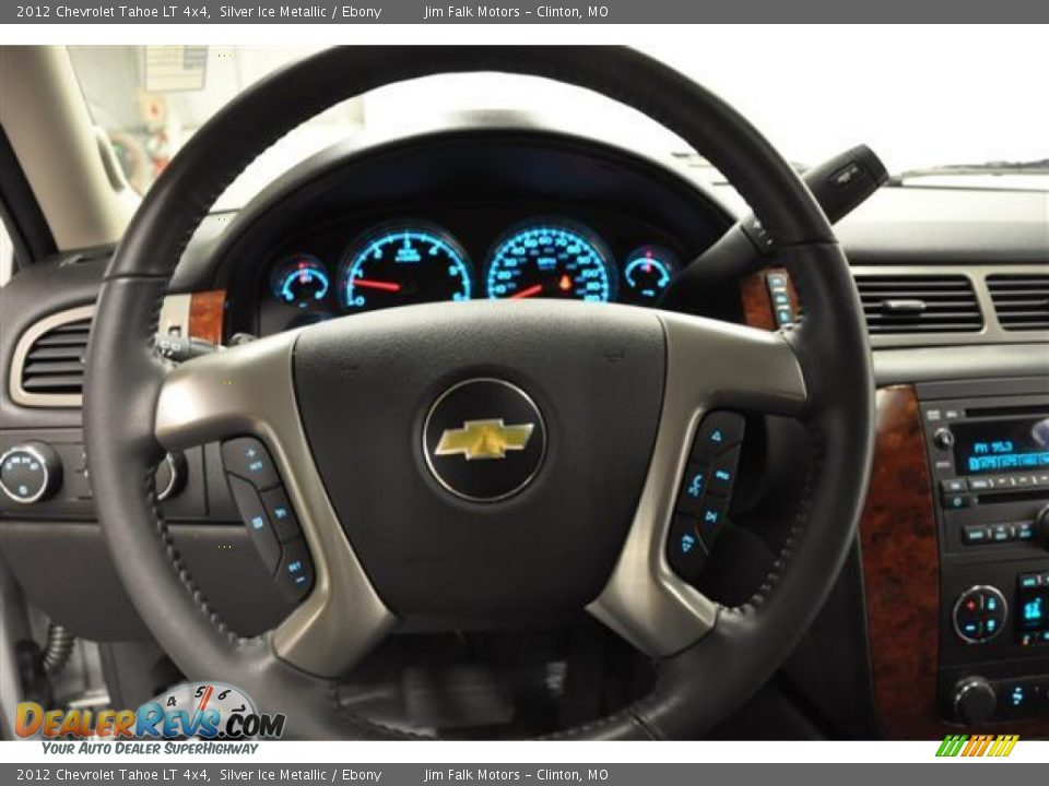 2012 Chevrolet Tahoe LT 4x4 Silver Ice Metallic / Ebony Photo #15