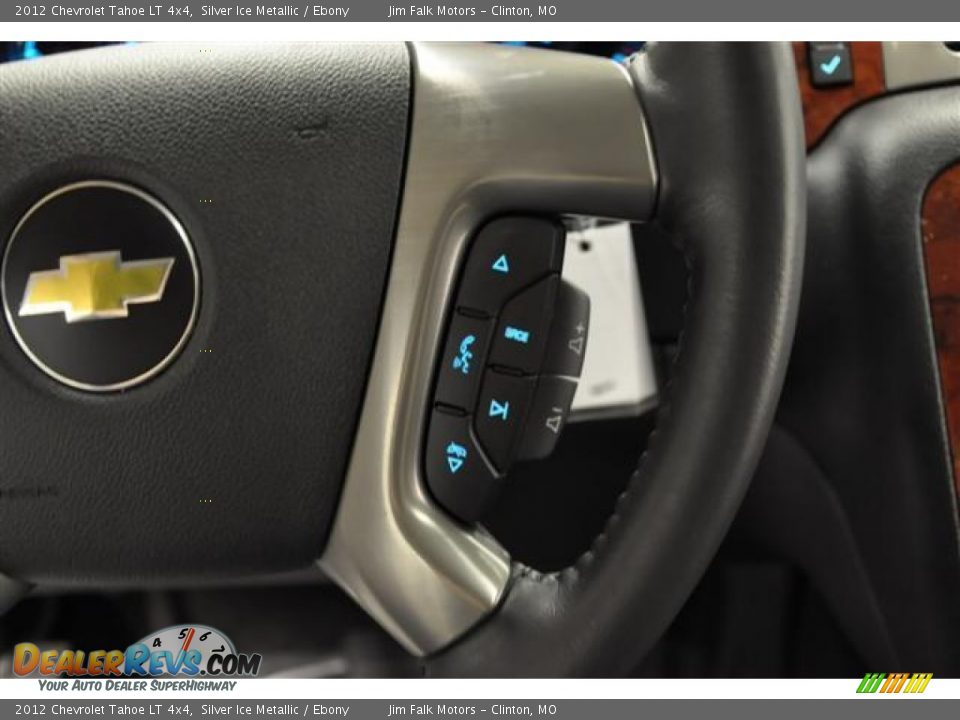 2012 Chevrolet Tahoe LT 4x4 Silver Ice Metallic / Ebony Photo #16