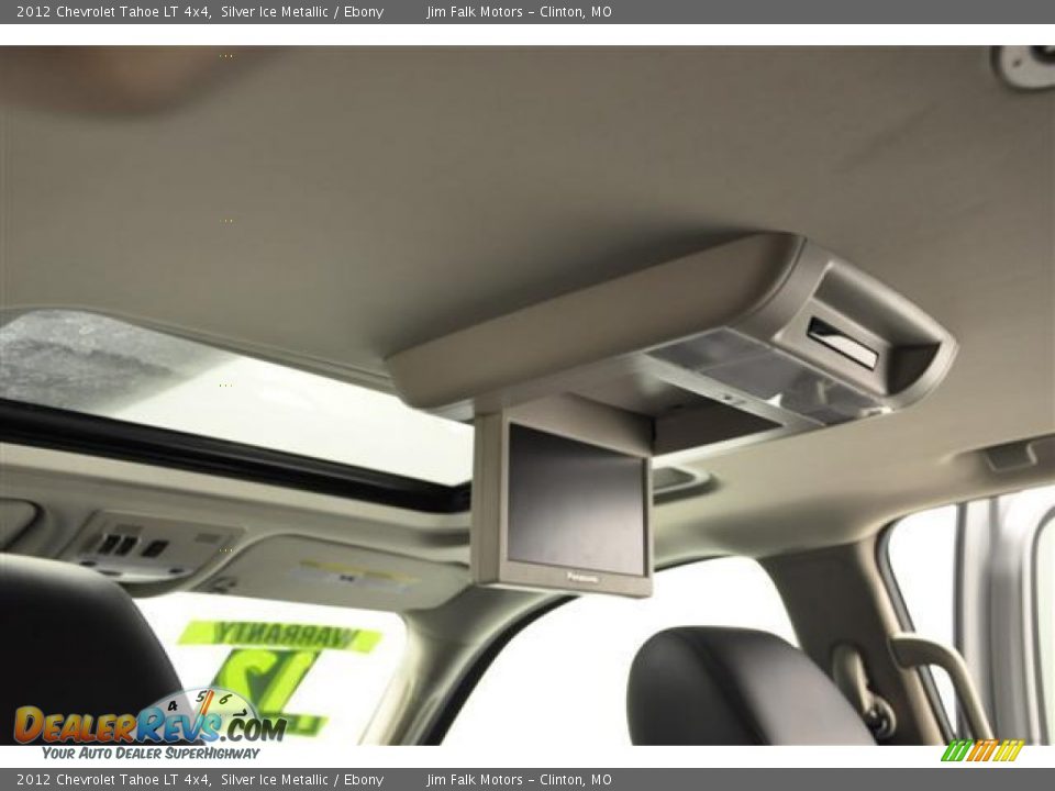 2012 Chevrolet Tahoe LT 4x4 Silver Ice Metallic / Ebony Photo #21