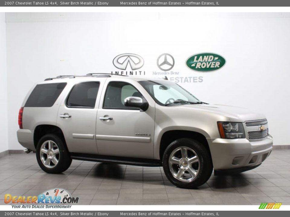 2007 Chevrolet Tahoe LS 4x4 Silver Birch Metallic / Ebony Photo #1