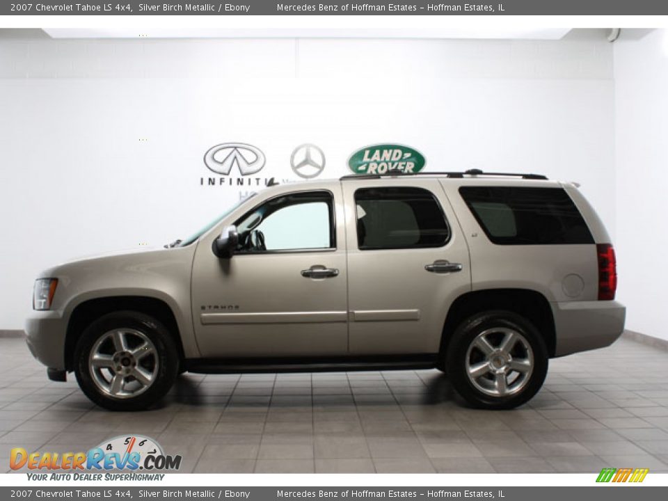 2007 Chevrolet Tahoe LS 4x4 Silver Birch Metallic / Ebony Photo #2