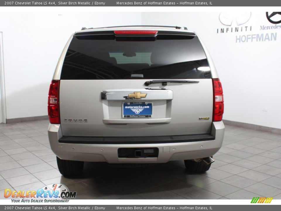 2007 Chevrolet Tahoe LS 4x4 Silver Birch Metallic / Ebony Photo #4