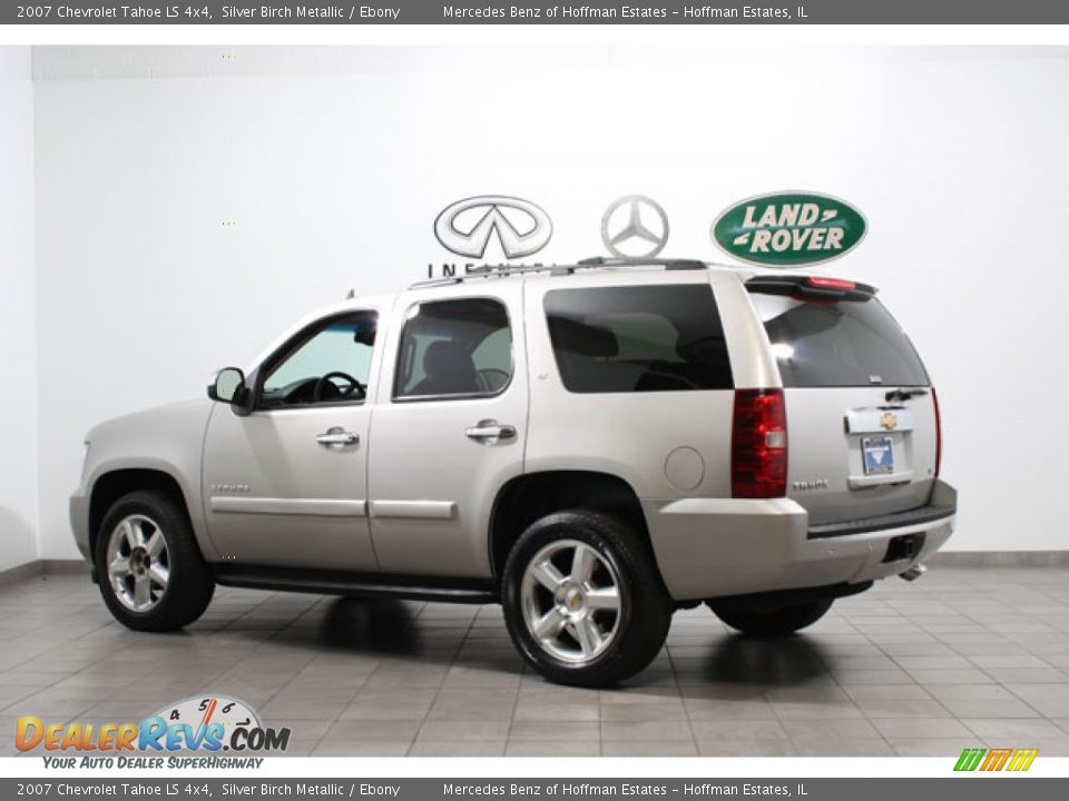 2007 Chevrolet Tahoe LS 4x4 Silver Birch Metallic / Ebony Photo #5