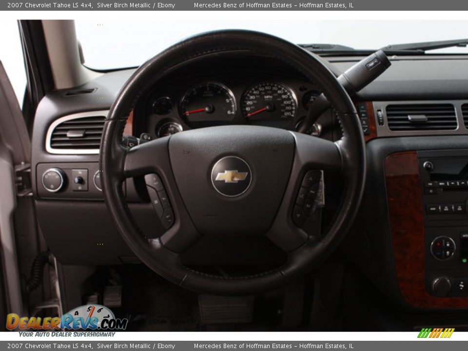 2007 Chevrolet Tahoe LS 4x4 Silver Birch Metallic / Ebony Photo #7