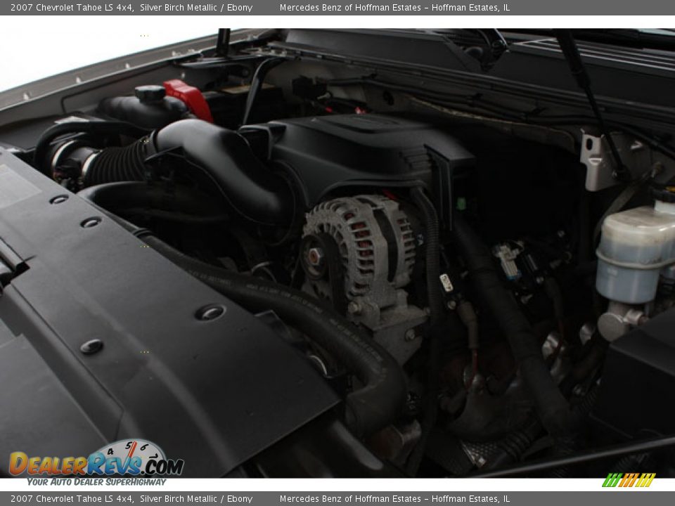 2007 Chevrolet Tahoe LS 4x4 Silver Birch Metallic / Ebony Photo #23