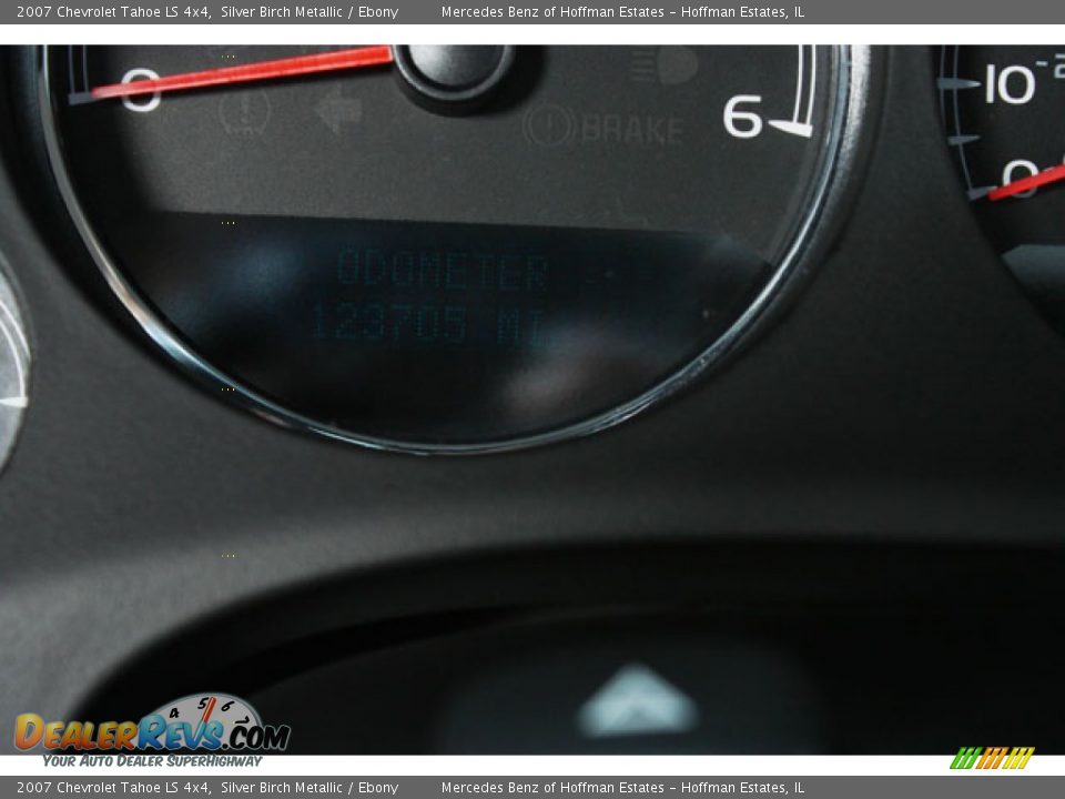 2007 Chevrolet Tahoe LS 4x4 Silver Birch Metallic / Ebony Photo #24