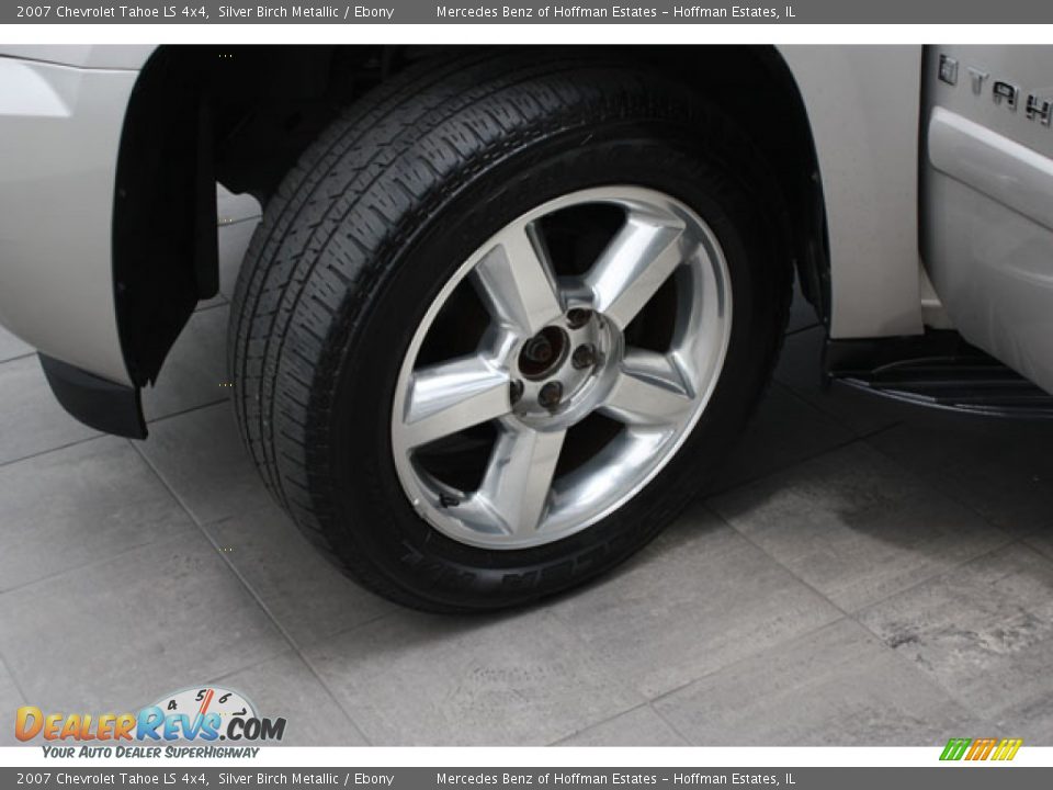 2007 Chevrolet Tahoe LS 4x4 Silver Birch Metallic / Ebony Photo #25