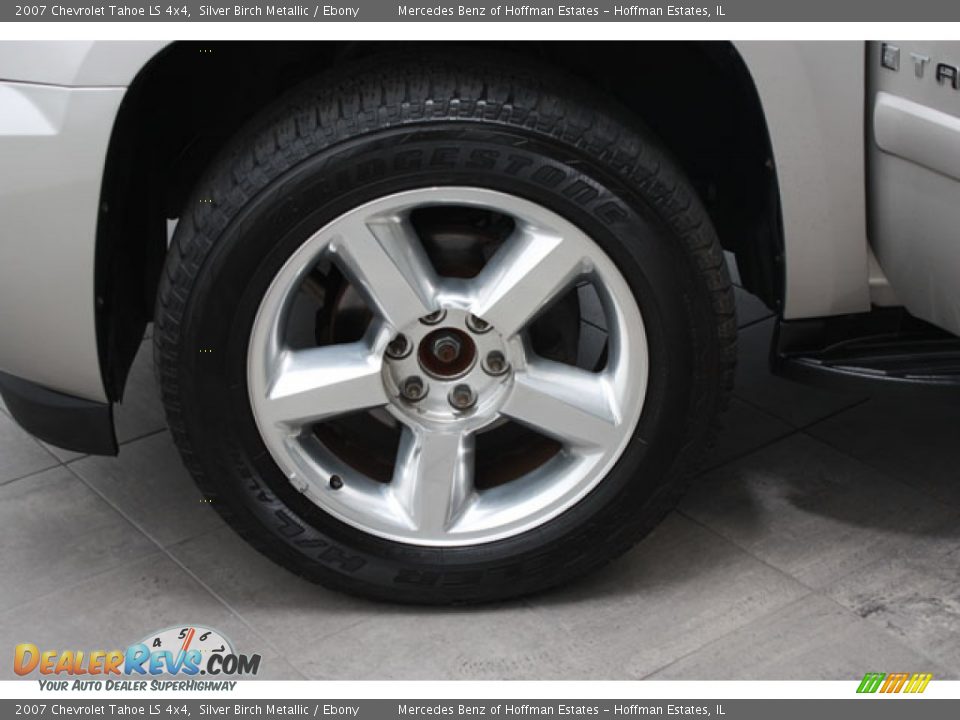 2007 Chevrolet Tahoe LS 4x4 Silver Birch Metallic / Ebony Photo #26