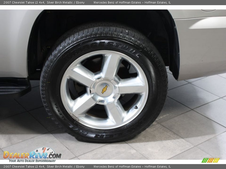2007 Chevrolet Tahoe LS 4x4 Silver Birch Metallic / Ebony Photo #27