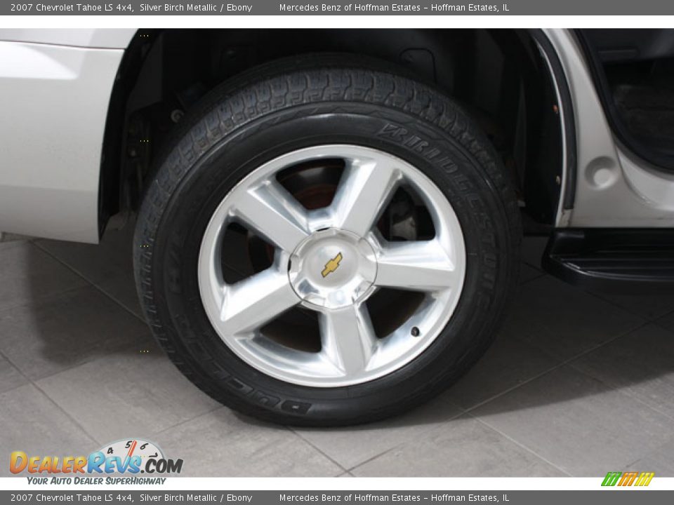2007 Chevrolet Tahoe LS 4x4 Silver Birch Metallic / Ebony Photo #28