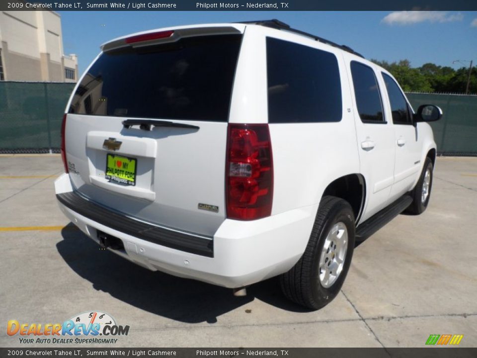 2009 Chevrolet Tahoe LT Summit White / Light Cashmere Photo #3