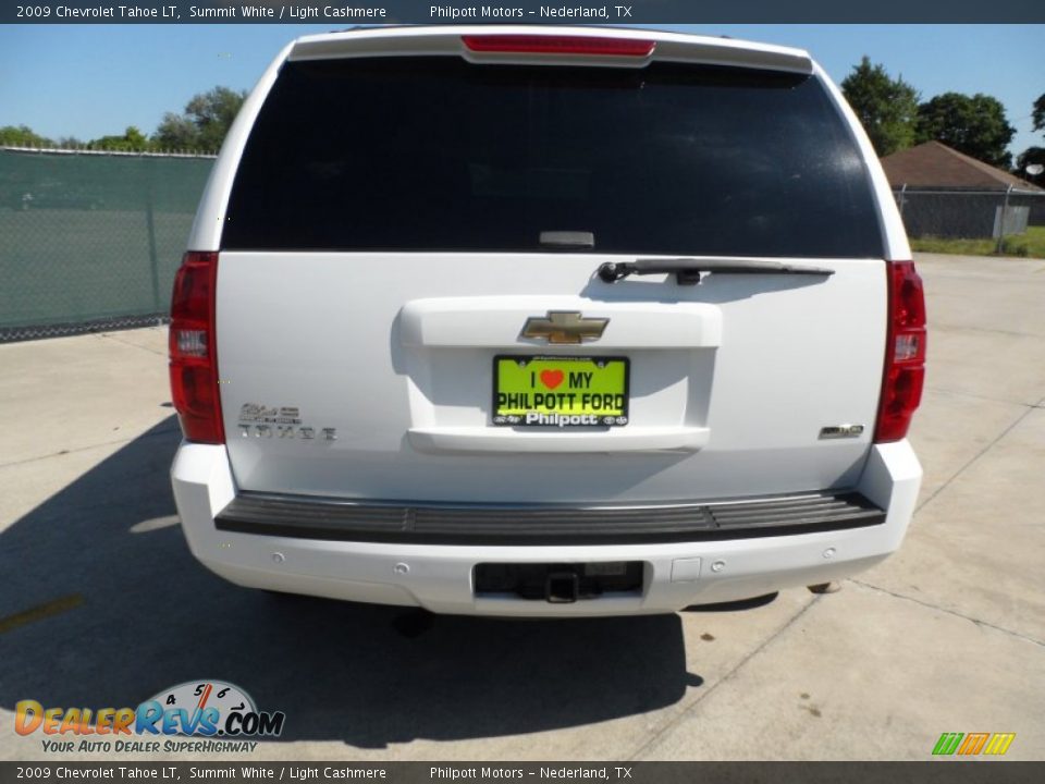2009 Chevrolet Tahoe LT Summit White / Light Cashmere Photo #4