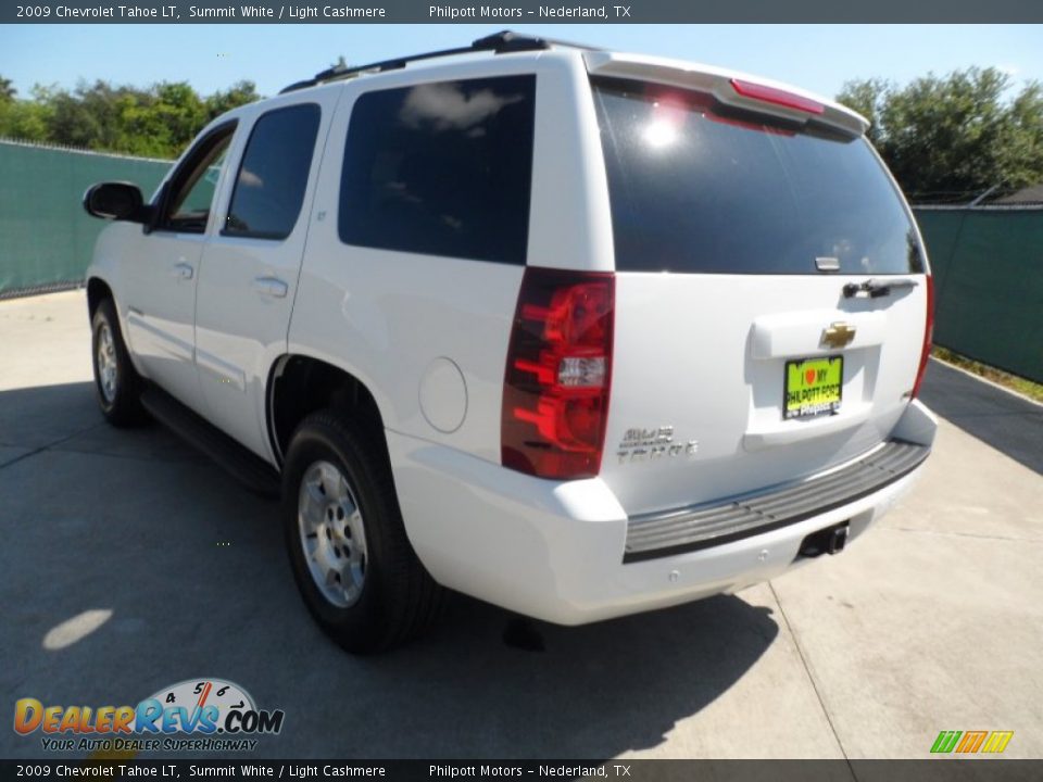 2009 Chevrolet Tahoe LT Summit White / Light Cashmere Photo #5