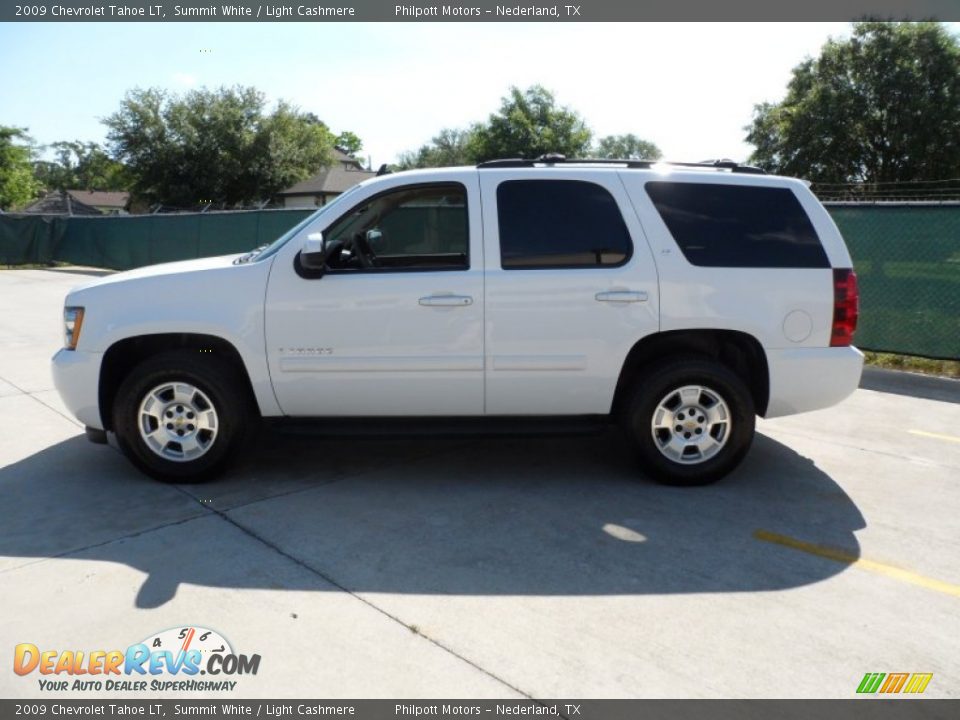 2009 Chevrolet Tahoe LT Summit White / Light Cashmere Photo #6