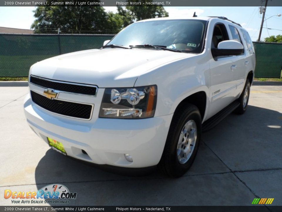 2009 Chevrolet Tahoe LT Summit White / Light Cashmere Photo #7