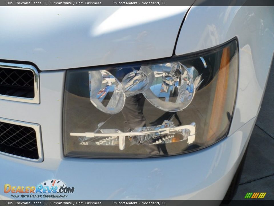 2009 Chevrolet Tahoe LT Summit White / Light Cashmere Photo #9