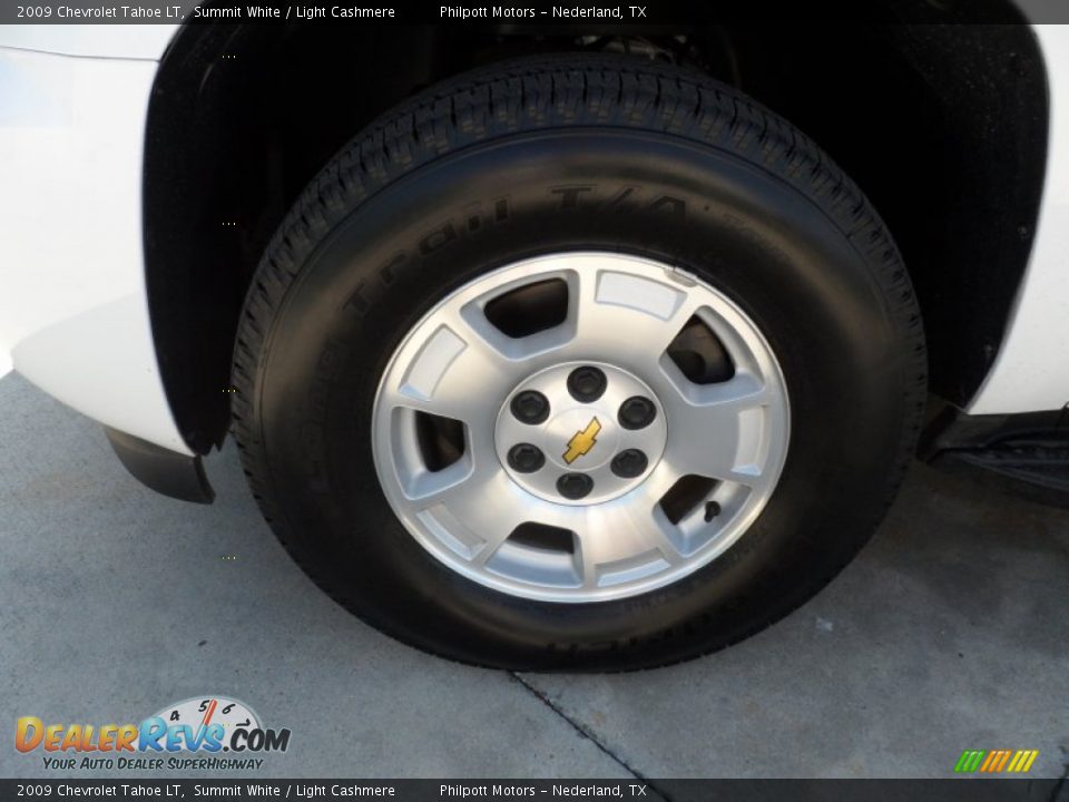 2009 Chevrolet Tahoe LT Summit White / Light Cashmere Photo #10