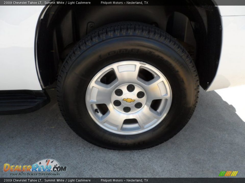 2009 Chevrolet Tahoe LT Summit White / Light Cashmere Photo #11