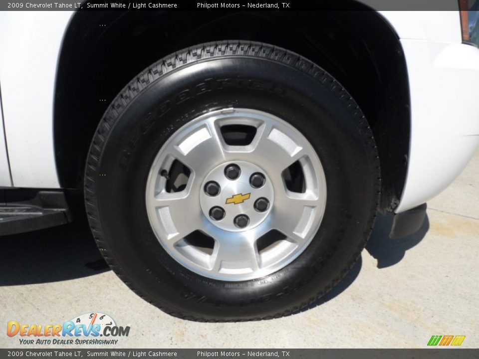 2009 Chevrolet Tahoe LT Summit White / Light Cashmere Photo #13