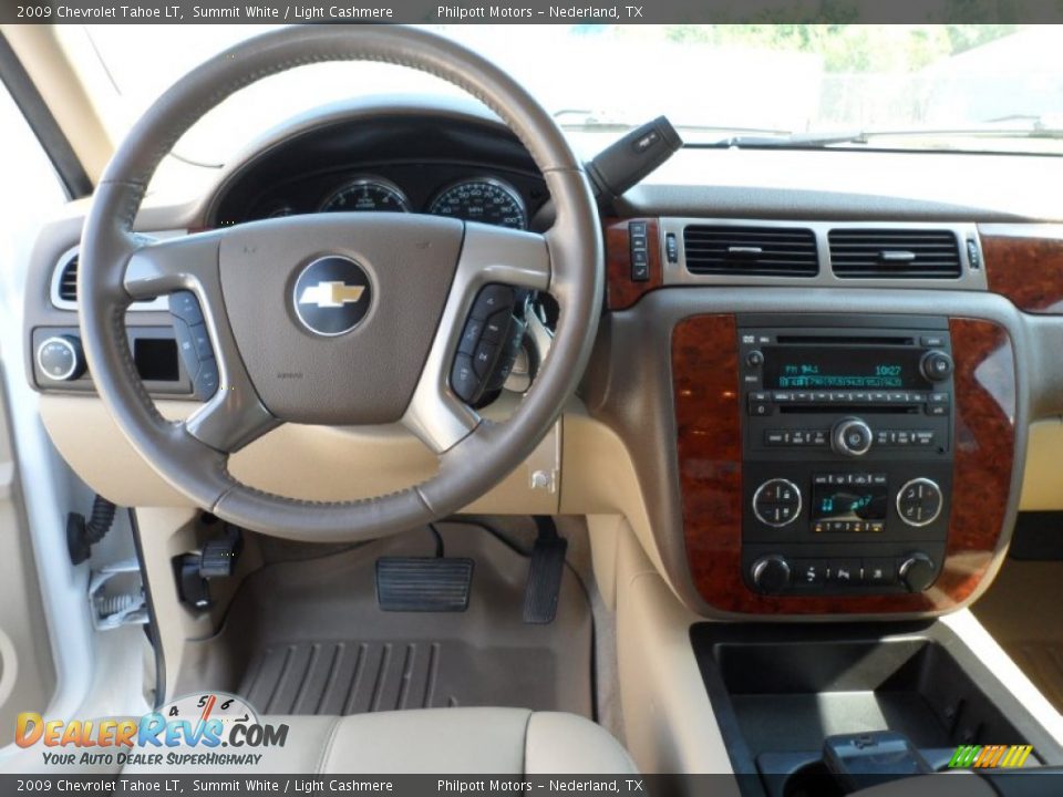 2009 Chevrolet Tahoe LT Summit White / Light Cashmere Photo #34