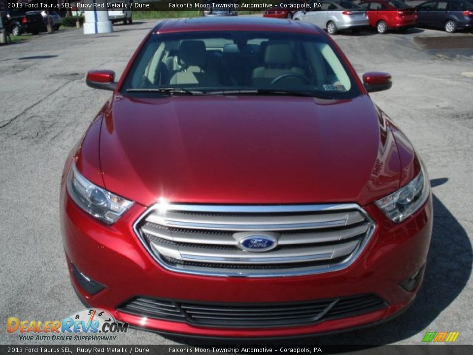 Ruby Red Metallic 2013 Ford Taurus SEL Photo #3