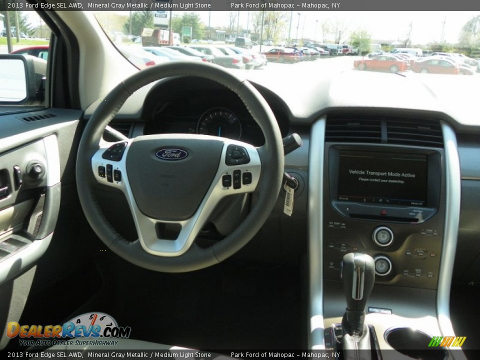 2013 Ford Edge SEL AWD Mineral Gray Metallic / Medium Light Stone Photo #21