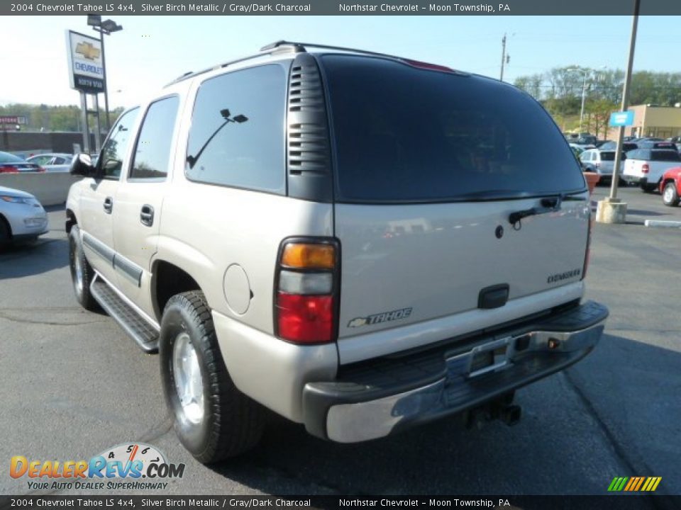 2004 Chevrolet Tahoe LS 4x4 Silver Birch Metallic / Gray/Dark Charcoal Photo #5