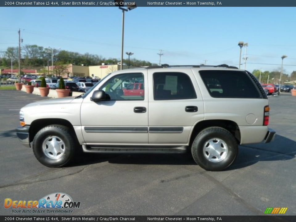 2004 Chevrolet Tahoe LS 4x4 Silver Birch Metallic / Gray/Dark Charcoal Photo #6