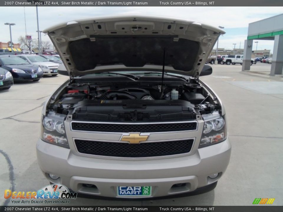 2007 Chevrolet Tahoe LTZ 4x4 Silver Birch Metallic / Dark Titanium/Light Titanium Photo #3