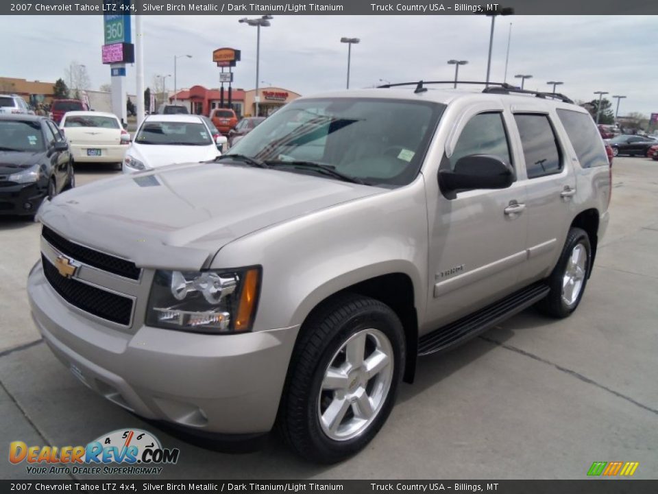 2007 Chevrolet Tahoe LTZ 4x4 Silver Birch Metallic / Dark Titanium/Light Titanium Photo #5