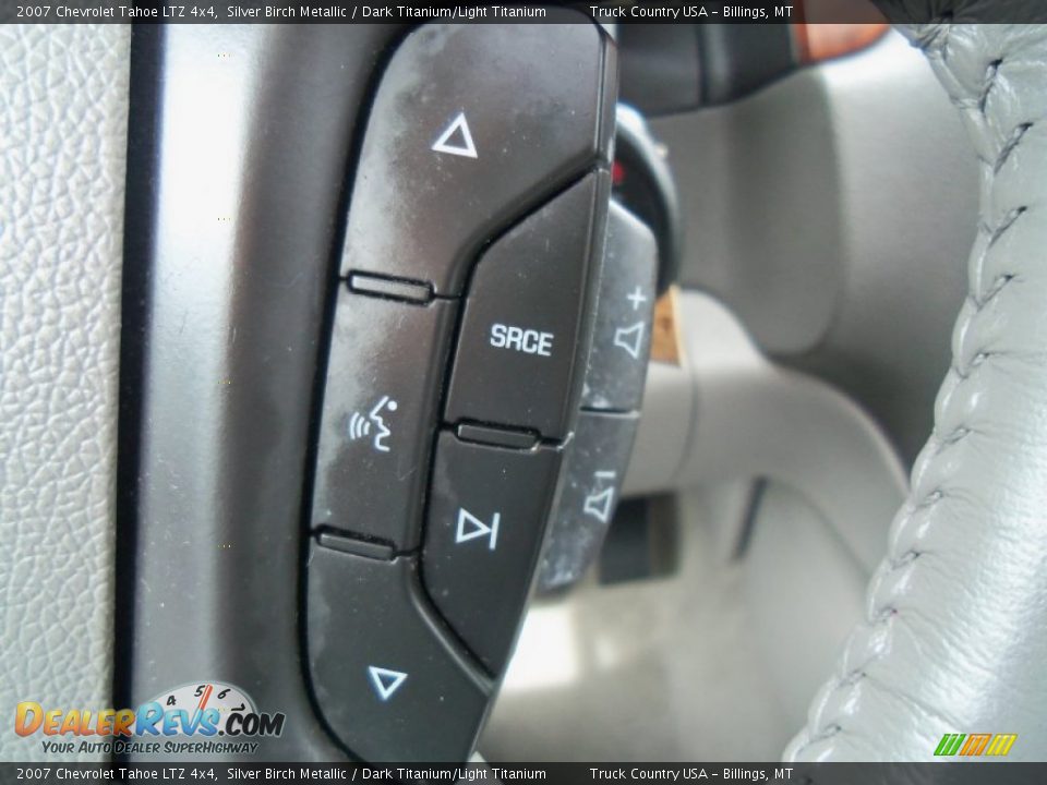 2007 Chevrolet Tahoe LTZ 4x4 Silver Birch Metallic / Dark Titanium/Light Titanium Photo #14
