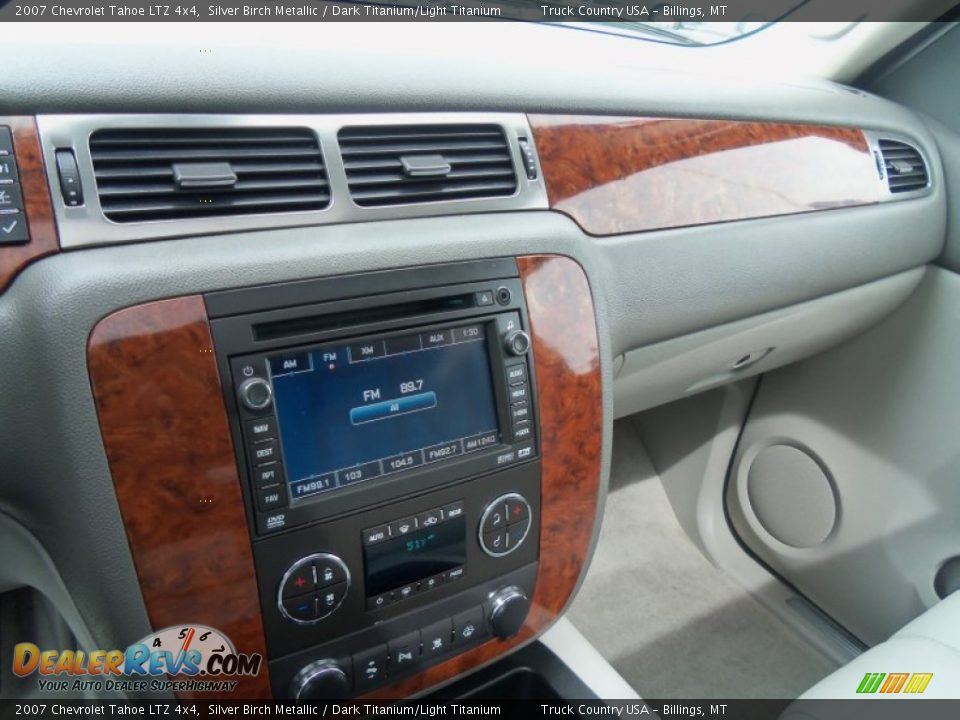 2007 Chevrolet Tahoe LTZ 4x4 Silver Birch Metallic / Dark Titanium/Light Titanium Photo #22