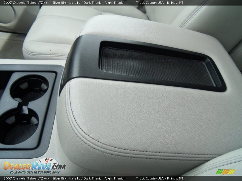 2007 Chevrolet Tahoe LTZ 4x4 Silver Birch Metallic / Dark Titanium/Light Titanium Photo #24
