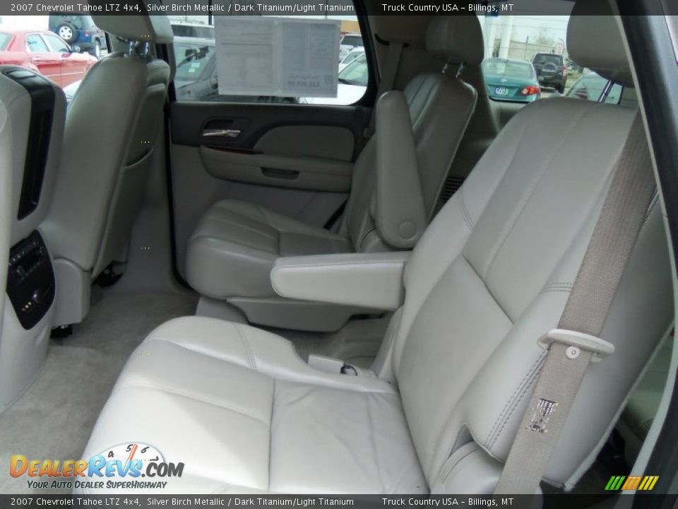2007 Chevrolet Tahoe LTZ 4x4 Silver Birch Metallic / Dark Titanium/Light Titanium Photo #29