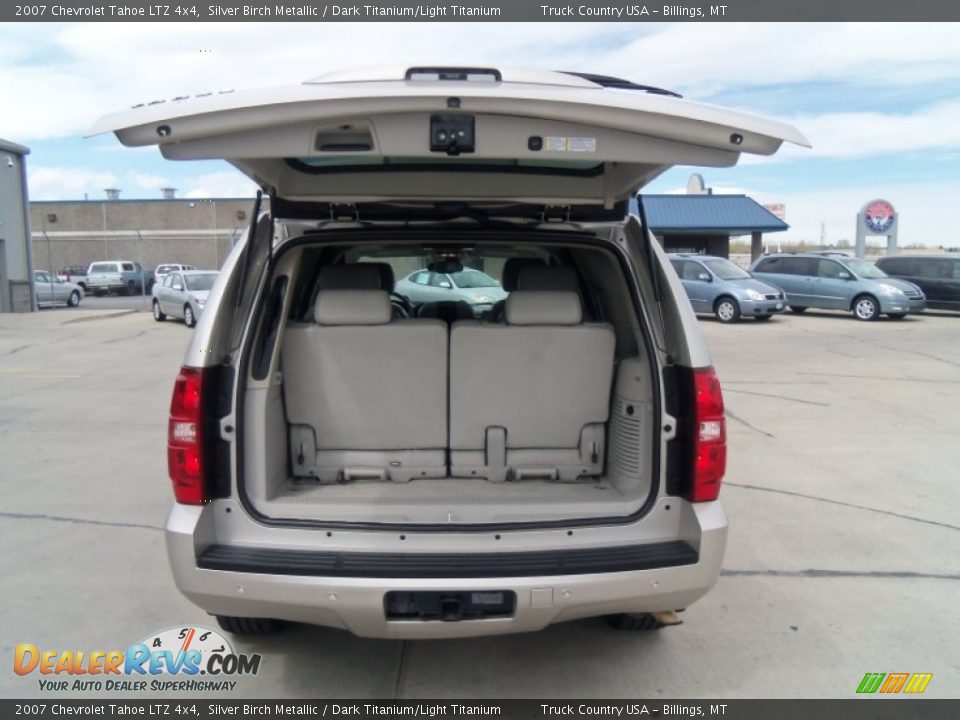 2007 Chevrolet Tahoe LTZ 4x4 Silver Birch Metallic / Dark Titanium/Light Titanium Photo #34