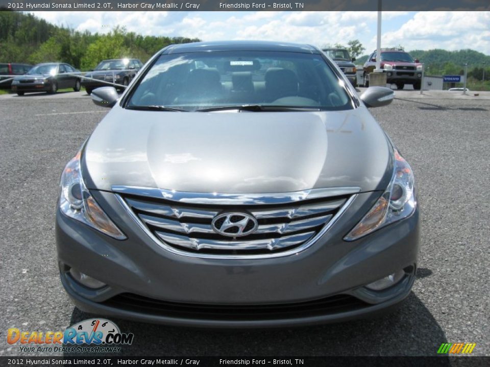 2012 Hyundai Sonata Limited 2.0T Harbor Gray Metallic / Gray Photo #4