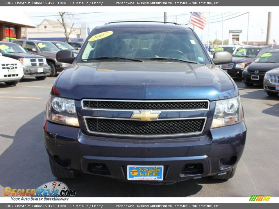 2007 Chevrolet Tahoe LS 4x4 Dark Blue Metallic / Ebony Photo #12