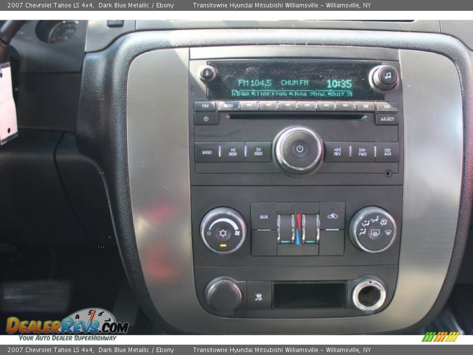 2007 Chevrolet Tahoe LS 4x4 Dark Blue Metallic / Ebony Photo #13